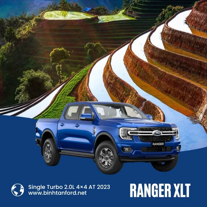 Ford Ranger XLT 2.0L 4×4 AT 2023 - Ford Bình Tân