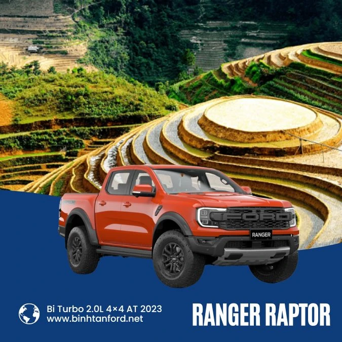 Ford Ranger raptor 2.0L 4×4 AT